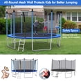 thumbnail image 6 of Patiojoy 15Ft Jumping Exercise Recreational Trampolines with Enclosure Net, 6 of 10