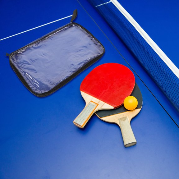 MOKKHNB Table Tennis Cover with PP Material and Handle, Protective Case for Outdoor Table Tennis Use