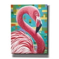 thumbnail image 1 of Epic Graffiti 'Fabulous Flamingos I' by Carolee Vitaletti, Canvas Wall Art, 12"x16", 1 of 3