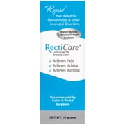 RectiCare Anorectal Cream Lidocaine 5% Fast Pain Relief 15g