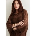 thumbnail image 5 of June + Vie Women's Plus Size Lace wrap Dress With Fringe, 5 of 5