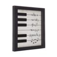 thumbnail image 1 of Wisechoice Musical Quotes Wall Decor with When Words Fail Music Speaks Words Engraved, 10 Inch L x 8 Inch W, 1 of 4