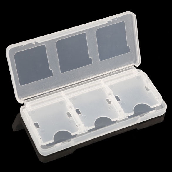 Estuche para tarjetas 6 en 1 Estuche protector para techo antipolvo Soporte para tarjetas de juego Organizador de juegos blanco WDOplteas Para estrenar