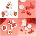 thumbnail image 2 of Cute Carp Fish Fondant Chocolate Mould Cake Decorating Baking Tool Handmade Soaps Silicone Ornament Mold Easy to Clean, 2 of 18