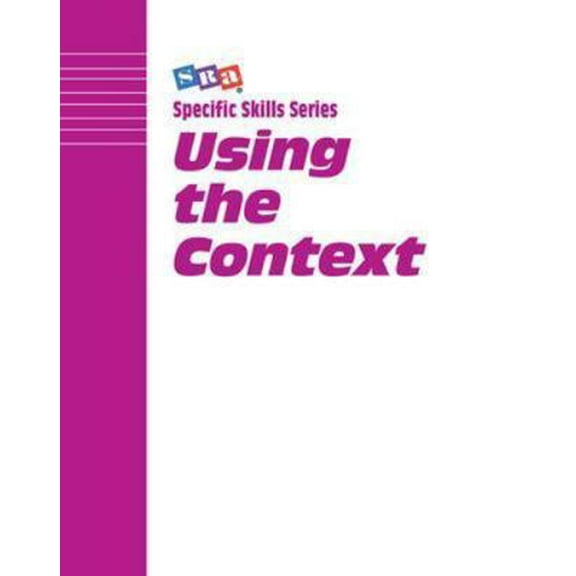 Pre-Owned SRA Skill Series: Using the Context : Book C (Paperback) 0026879433 9780026879439