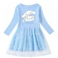 thumbnail image 3 of Sanrio Cinnamoroll Dress Cartoon Long Sleeve Skirt Dress Spring Autumn Clothing, 3 of 22