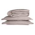 thumbnail image 2 of Allswell King/California King Duvet Cover Set, Tencel Lyocell, 3-Piece, Taupe Fog, 2 of 9