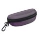 thumbnail image 1 of Estuche portátil para gafas de sol, protector de gafas, ligero, con cremallera y mosquetón, color morado, 1 of 5