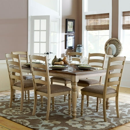 Homelegance Nash 7-Piece Expandable Dining Table Set ...