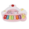 thumbnail image 2 of Teclado de juguete 7 teclas teclado piano niños piano electrónico juguete regalo para niños niñas, 2 of 14