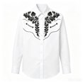 thumbnail image 5 of CAIXIA Boys's Western Cowboy Shirt Embroidered Long Sleeve Casual Snap Button Down Shirt, 5 of 5
