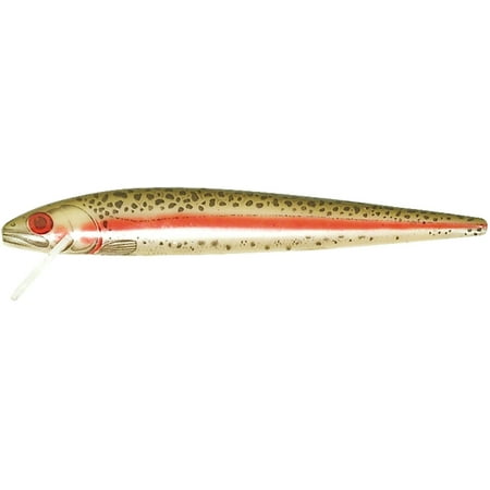 UPC: 0020554001360 | Rebel Minnow Jointed 1.875 Natural Rainbow Trout