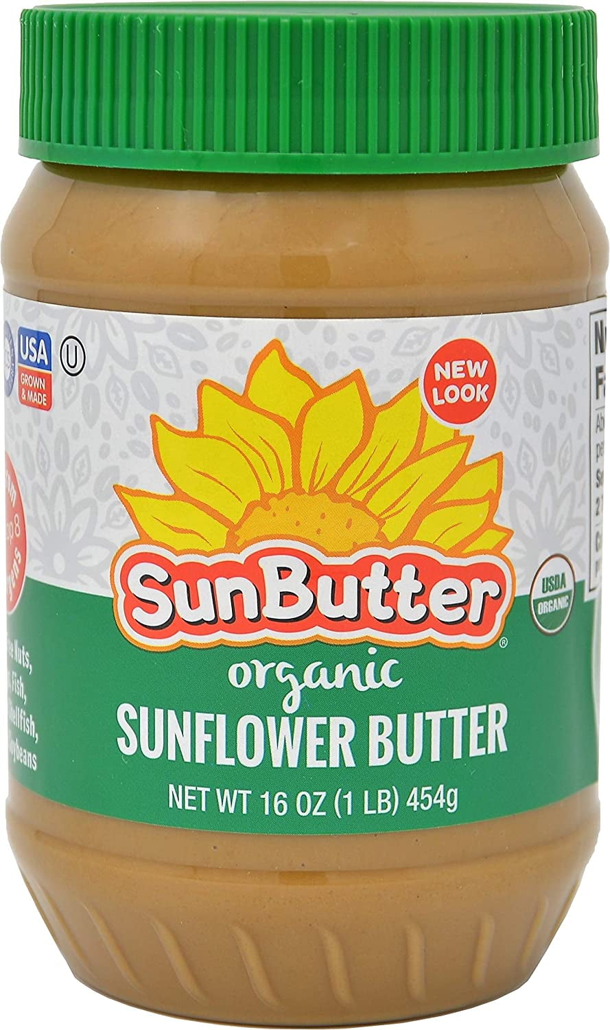 Buy SunButter Creamy Organic Sunflower Seed Butter, 16 Ounce Plastic