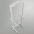 thumbnail image 3 of 5 Piece TV Tray Table Set in White (4 Trays, 1 Stand), 3 of 11
