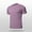 Purple, variant on Men's T-Shirts Soft Lightweight Short Sleeve Tee, Crew Neck Moisture Wicking Shirt for Casual Running Workout