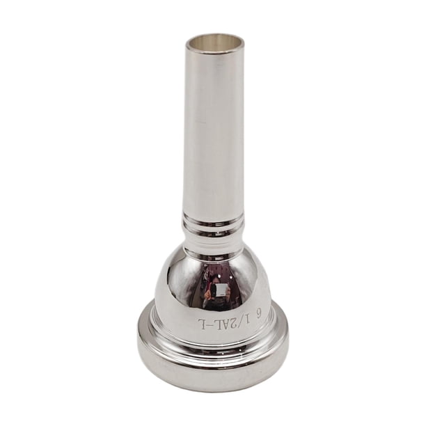 Boquilla de trombón, accesorio para instrumento musical, portátil, profesional, para tenor Mango grande liso