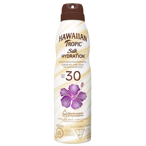 Hawaiian Tropic® Silk Hydration Weightless Sunscreen Spray SPF 30