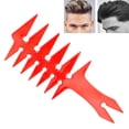 thumbnail image 3 of Wide Tooth Hair Comb, Hair Styling Comb for Men Double Sided Oil Hair Comb Retro Plastic Comb, Portable Beard Grooming Comb, Includes Wide Teeth Design for Detangling, 3 of 7