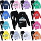 thumbnail image 1 of Conjunto de chándal informal Fortnite para niños para niños Sudadera con capucha Jumper Top + pantalones Trajes Ropa deportiva, 1 of 1