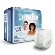 Comfees DriNite Juniors Youth Youth Absorbent Underwear Large / X-Large 60 to 125 lbs. 48724, 60 Ct