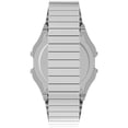thumbnail image 4 of Reloj Digital TIMEX T78587 33mm Clasico Indiglo Banda Extendible Acero Inoxidable plateado, 4 of 4