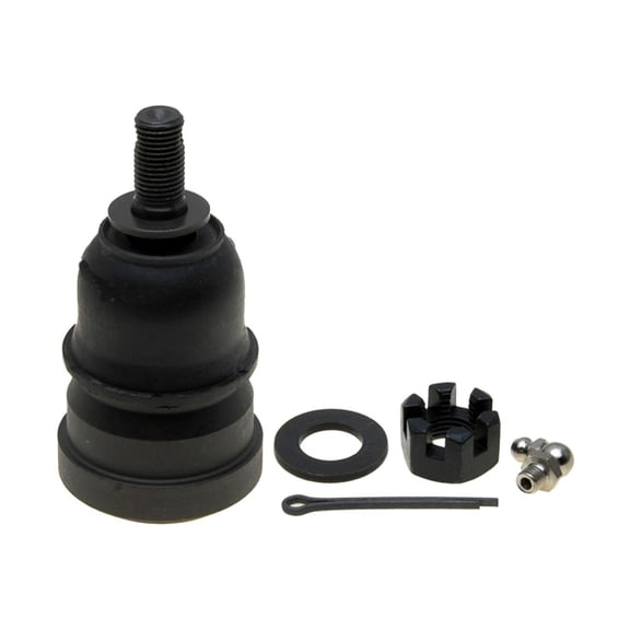 KarParts360 For Chevy Corvette 1990-1996 Ball Joint Front, Lower | Press In Type | Non-Adjustable | Ball Joint Assembly | Castle Nut Included
