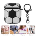 thumbnail image 6 of ELAYARD 1Pack Earbud Carrying Case Assorted Color Round Pattern with Key Hook for for Fan Gear, 6 of 6