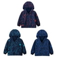 thumbnail image 4 of Toddler Boys Windbreaker Fleece Lined Casual Outerwear Winter Warm Kids Lightweight Zipper Hooded Jacket Waterproof Windproof Coat for 3-12 Years, 4 of 5