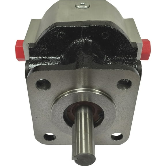 NorTrac Birotational Hydraulic Pump/Motor, 4.2 GPM, 1/2in. Shaft, CBS6 Low-Noise Design with Dual Check Valves
