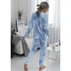 thumbnail image 2 of Conjunto de Ropa Cómoda para Mujer PRETTYGARDEN Manga Larga Jogger Gris S, 2 of 7