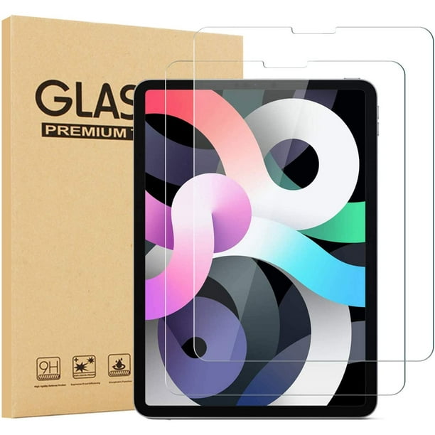 [2 Pack] EpicGadget Glass Screen Protector for iPad Air 4 10.9