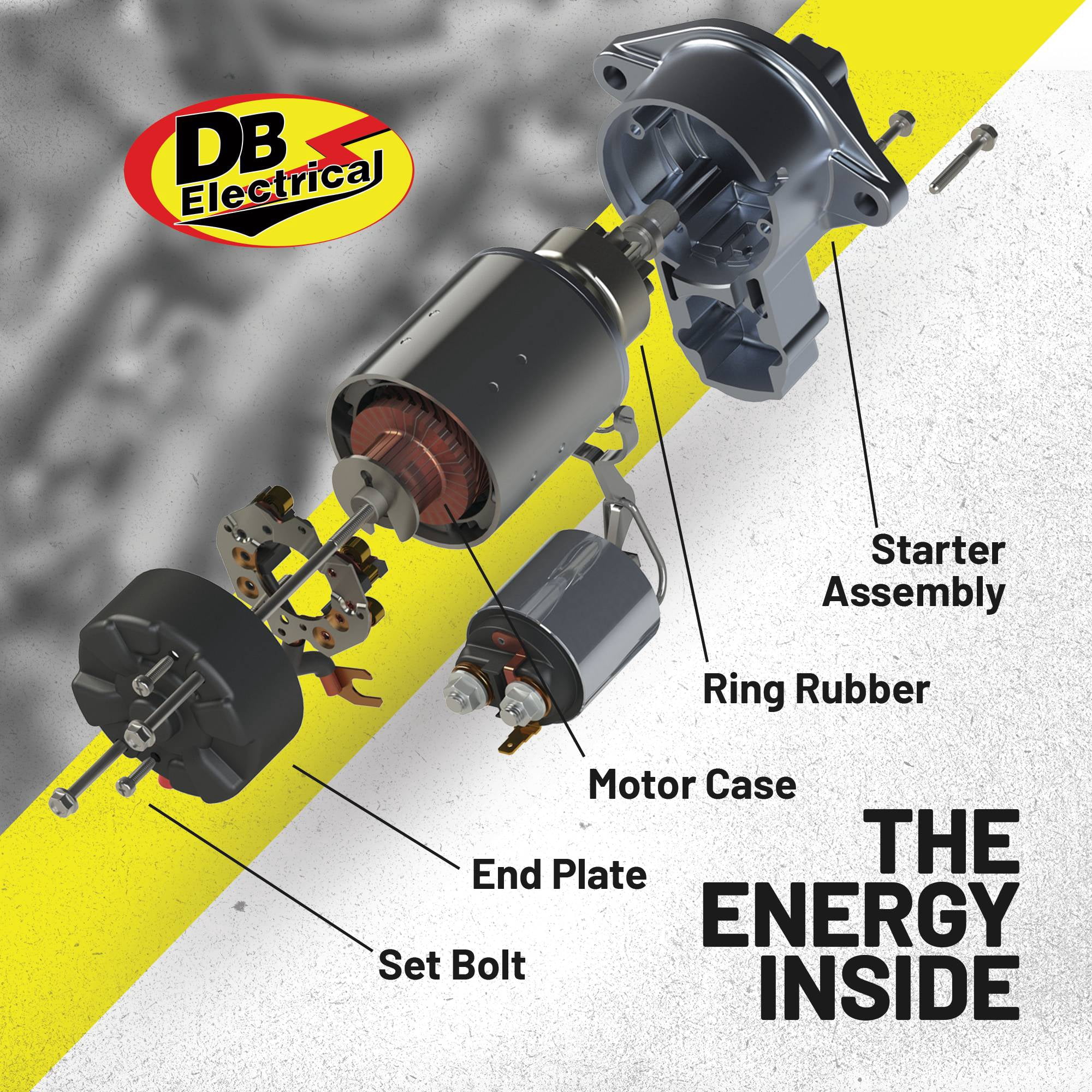 DB Electrical New Starter 410-48112 for 4.0 Frontier Pathfinder Xterra 05-11 / Equator 09-11