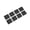 8Pcs, variant on 4/8/16pcs Silicone Keyboard Key Covers Stickers Easy To Install Noise Reducing Nonslip Pad For Laptop And Computer