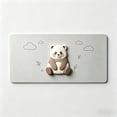 thumbnail image 5 of Lina Harper Home Cute Panda Gaming Mouse Pad, Rubber 3D Non-Slip Waterproof Large Desk Mat, 11.81 "x 27.56", for Office Home Workspace, 5 of 10