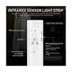 thumbnail image 4 of Tira de luces LED flexible de tamaño personalizado, ultrabrillante y de bajo consumo con función regulable para sala de estar, dormitorio, baño y cocina (blanco cálido, 1 metro), 4 of 5