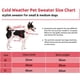 thumbnail image 3 of Suéter para perros Suéter de punto Suéteres clásicos con abrigo para perros Ropa para perros para perros MFZFUKR CPB-ZRF51-9, 3 of 6