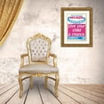 thumbnail image 3 of City of Houston Health and Human Services 19x24 Gold Ornate Framed and Double Matted Museum Art Print Titled - Give Your Child a Chance, 3 of 4