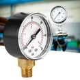 thumbnail image 1 of Manómetro 50 Mm 1/4 BSPT Rosca De Latón Medidor De Presión Aire Gas Montaje En Agua Cubierta Transparente 0-300 PSI, 0-20 Bar, 1 of 7