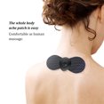 thumbnail image 4 of Maytalsory Electronic Massage Pad Portable Travel Body Neck Massager Relaxation Mat Gift Casual Household Pressing Percussion Battery Operated, 4 of 6