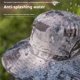 thumbnail image 4 of Luzes Solares Al Aire Libre Amplio Sombrero de Pesca Al Aire Libre Del Ventilador Del Sol Sombrero Del Sol de los Hombres con 2 Sombreros de Pesca de Ventiladores Del Sol Y 3 Sombreros de Ventilador A, 4 of 4