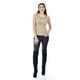 thumbnail image 4 of Top sin mangas con escote drapeado /Juvenil, 0269 (Beige) beige CH, 4 of 4