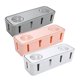 thumbnail image 1 of Caja de gestión de cables, organizador de cables, escritorio, ordenador, gestión de cables, 3 uds., 1 of 6