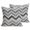 Gray, variant on Throw Pillow Covers 18x18 Inch Set of 2 Grey Chevron Decorative Pillows Cushion Case Soft Square Pillowcases Geometric Design Stripe Throw Pillows for Couch Sofa Bed Chair Home Decor