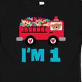 thumbnail image 4 of Inktastic 1st Birthday Fire Truck Boys or Girls Baby T-Shirt, 4 of 5