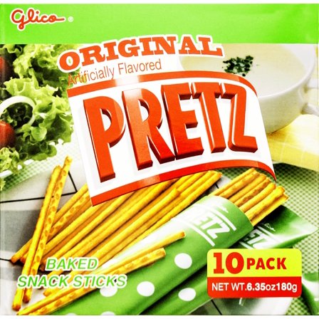 Glico Pretz Original Baked MFF30 Snack Sticks, 6.35 Ounce