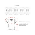 thumbnail image 6 of Letter & Butterfly Print T-Shirt, V Neck Short Sleeve T-Shirt, Casual Every Day Tops, Women's Clothing, 6 of 6