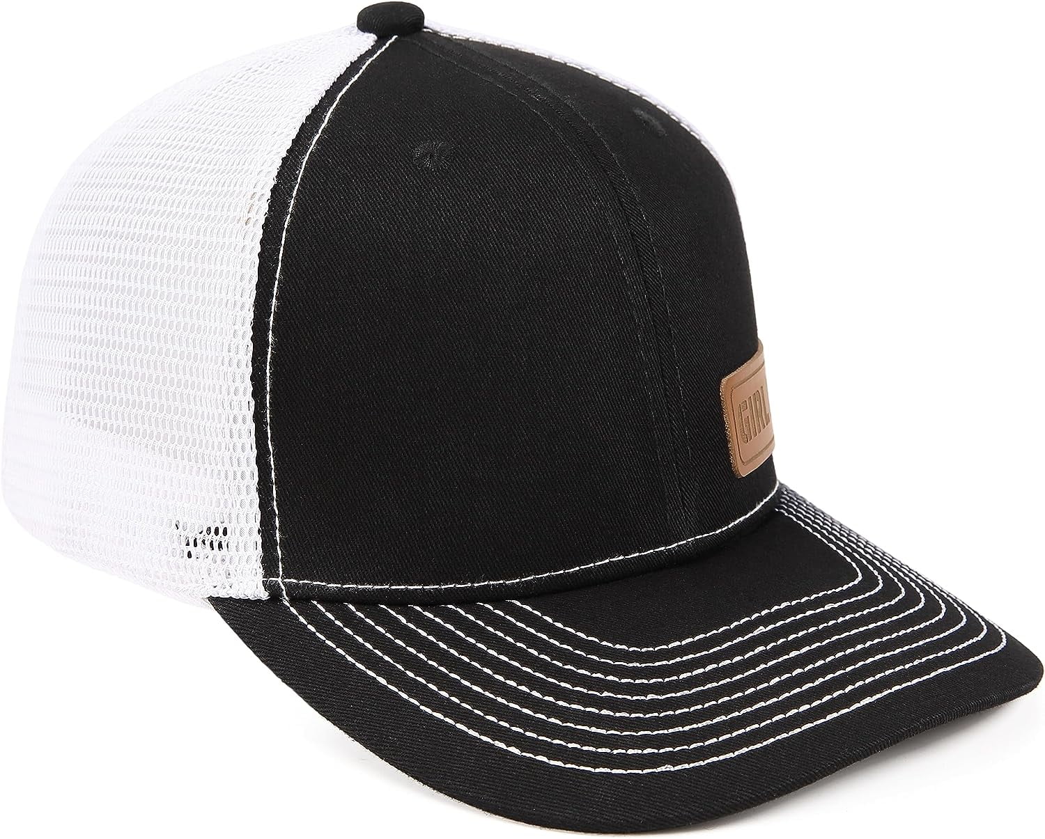 Lichfamy Dog Dad Hat for Dog Lover Mom Adjustable Lether Patch T 並行輸入品 Classic Dog Face Dad Cap - Casual Cap for Dog Lovers, Gifts for