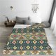 thumbnail image 5 of Balery Traditional Tribal Aztec1 Manta de Felpa Suave y Acogedora – Cobija de Franela Aterciopelada para Cama, Lavable y Cálida para Sofá, Mascotas, Transpirable-80"x60", 5 of 7