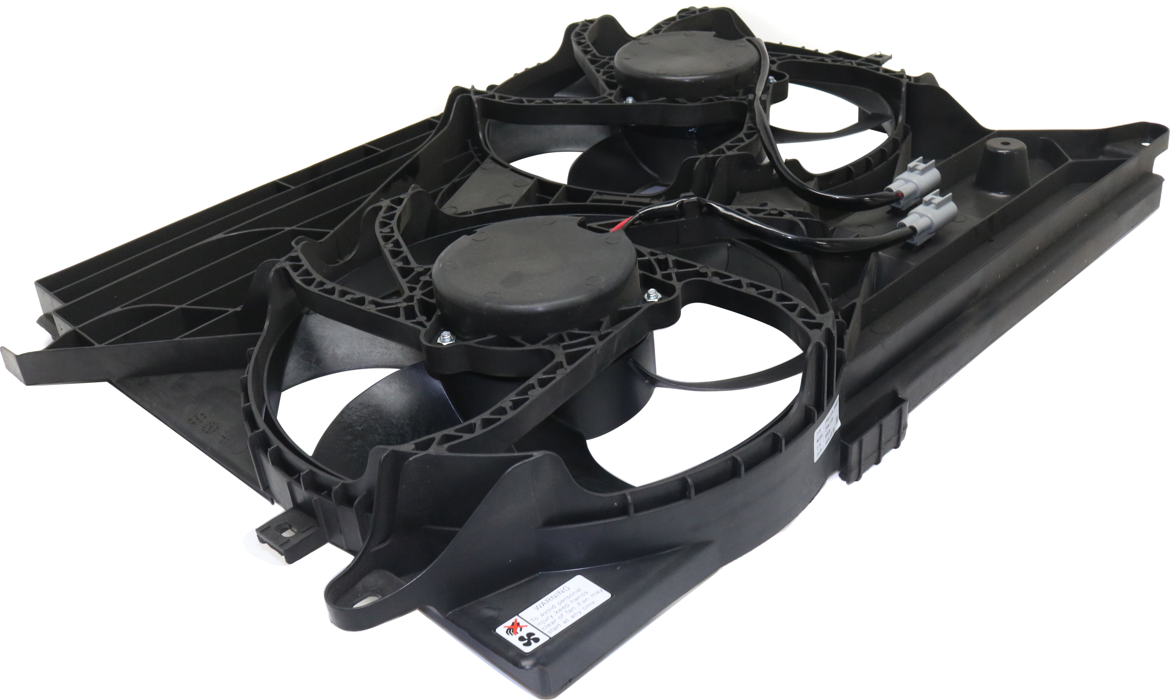 Replacement REPS160923 Cooling Fan Assembly Compatible with 2008-2010 Saturn Vue 2012 Chevrolet Captiva Sport Radiator