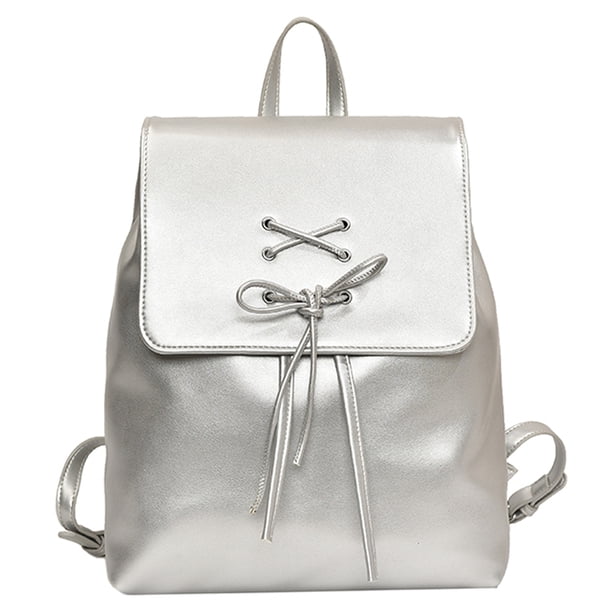 Mochila con cordón y solapa WDOplteas de Cuero PU para niñas